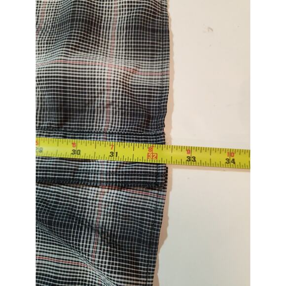 Duluth Trading Shirt Mens 2XL XXL Black Gray Plaid Short Sleeve Summer Gorpcore - Picture 9 of 10